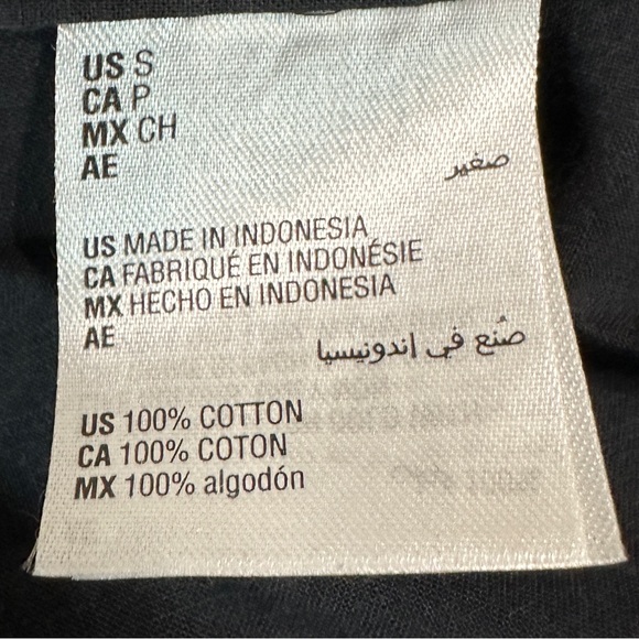 Men’s Alfani button down black shirt size Small very good condition. - Picture 4 of 6